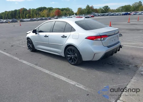 2025 Toyota Corolla Hybrid Se from USA, damaged, VIN JTDBDMHE3S3025481
